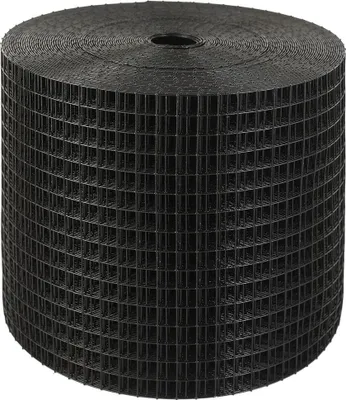 Zdjęcie produktu dla Osłona przeciw ptakom do paneli słonecznych o wymiarach 15 x 3048 cm, zestaw rolek Critter Guard ze 100 sztukami łączników ze stopu aluminium, osłona do paneli słonecznych z powłoką antykorozyjną z PVC, siatka z drutu o grubości 12,7 mm w rolce.
