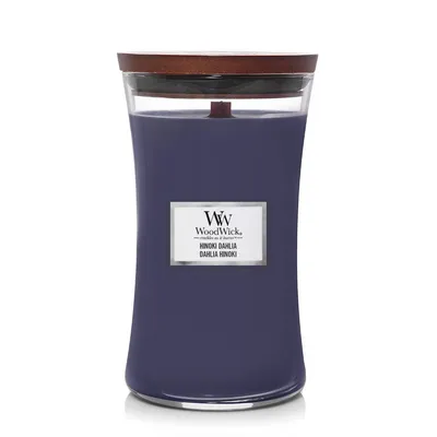 Produktbild von WoodWick Hinoki Dahlia, Zylinder, Violett, 1 Stück(e)