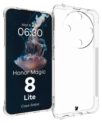 Produktbild von Flexible Handyhülle für Honor Magic8 Lite, Bizon Case Salpa, Transparent