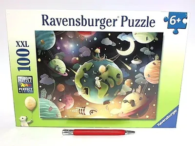 Produktbild von RAVENSBURGER Puzzle Weltraumspielplatz XXL 100 Teile