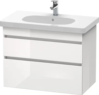 Produktbild von Duravit Waschtischunterbau DURASTYLE 453 x 800 x 610 mm graphit matt/basalt matt