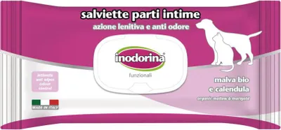 Produktbild von Feuchttücher für Haustiere Inodorina 40 Stück