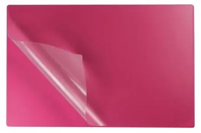 Produktbild von Schreibtischunterlage mit Folie, 38x58 cm, rosa - Biurfol