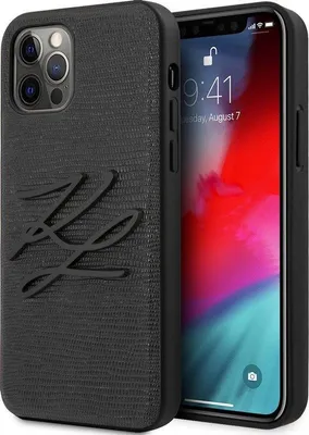 Immagine prodotto di Custodia protettiva Karl Lagerfeld per Apple iPhone 12 Pro Max - Nero