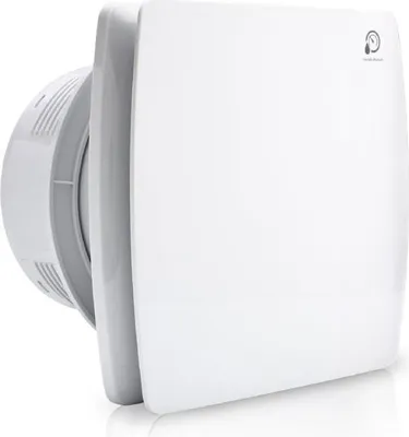 Immagine prodotto di Ventilatore da bagno - sensore di umidità timer ritardato Ventilatore CE Ø100mm con deflettore da parete ventilatore da bagno