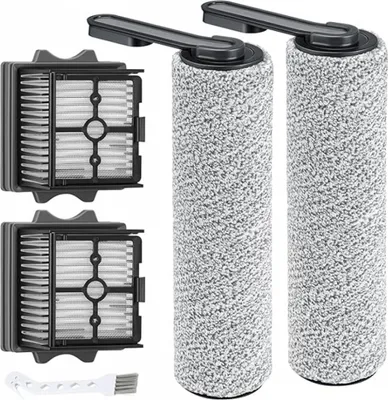 Produktbild von Ersatzbürstenwalze und HEPA-Filter Geeignet für Tineco Floor One S5 Combo Nass- und Trockensauger (2 Bürstenwalzen und 2 Staubsaugerfilter)