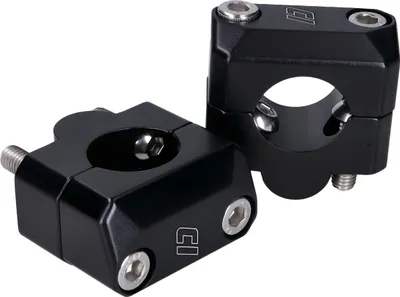 Image de Kit de fixation pour guidon Doppler 22mm à 28,6mm rouge