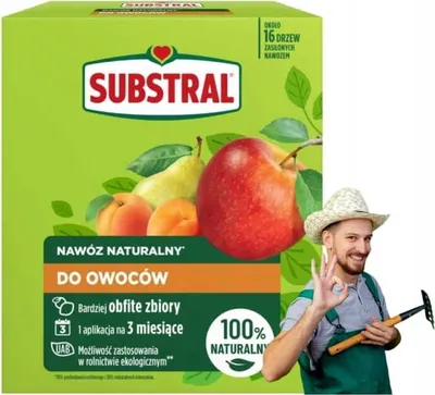 Produktbild von Natürlicher Dünger für Obst und Sträucher 1,2 kg. Fördert Wachstum und Fruchtbildung.