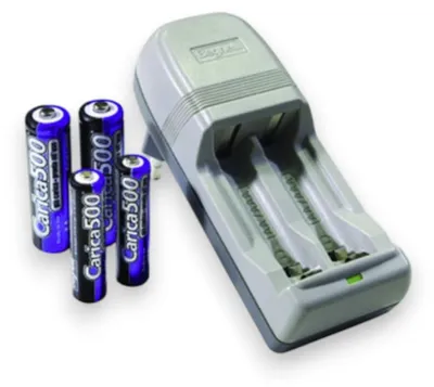 Image de Chargeur pour piles AA et AAA avec voyant de charge