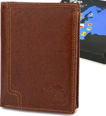 Produktbild von Beltimore Herrenlederbrieftasche Braun RFid 12 Karten