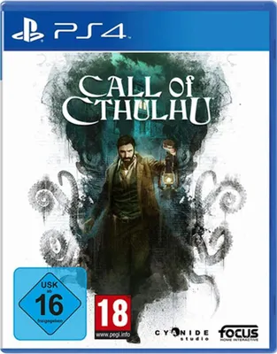Produktbild von Focus Entertainment Call of Cthulhu : Le Jeu Vidéo Officiel, PlayStation 4, M (Reif), Physische Medien