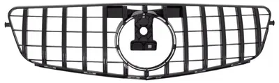 Image de Calandre pour Mercedes Classe C W204 S204 berline et break, modèle de 2007 à 2014, style GT-R Panamericana.
