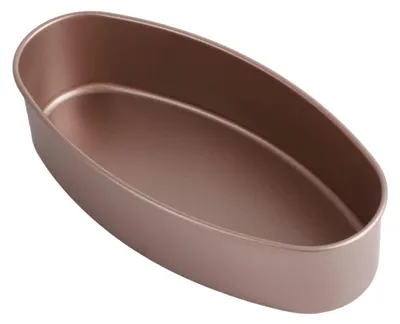 Produktbild von Kuchenform Ovale Kohlenstoffstahl Antihaft 22,5x11,5x6 cm