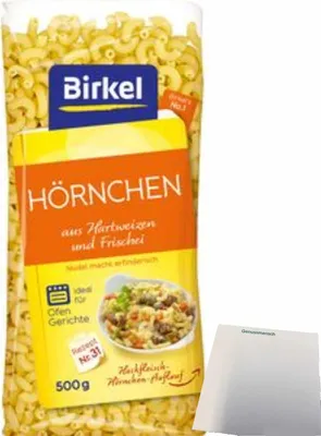 Produktbild von Birkel No 1 Hörnchen (500g Packung) + usy Block