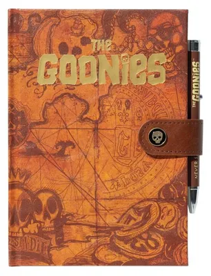Zdjęcie produktu dla Grupo Erik The Goonies Pamiętnik z długopisem brązowy brązowy jeden rozmiar