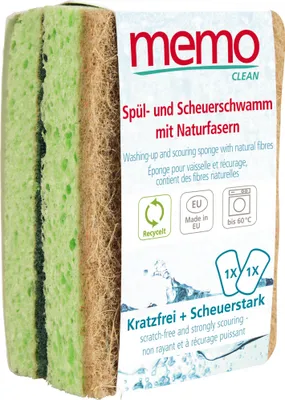 Produktbild von memo Spülschwamm H2189 2St. 4039468025504