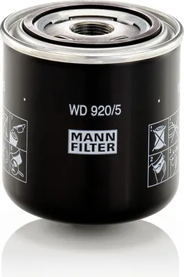 Produktbild von Original MANN-FILTER Filter Arbeitshydraulik WD 920/5