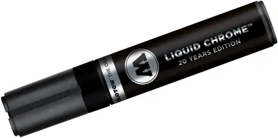 Produktbild von Pump Marker Liquid Chrome 5mm chrom Packung mit 6 Stück