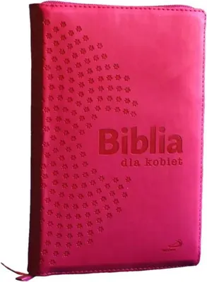 Produktbild von Biblia dla kobiet malinowa (etui z zamkiem)