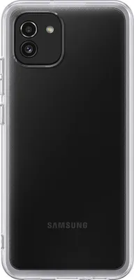 Image de Coque pour Samsung Galaxy A03 Ultra Fine Transparente Samsung