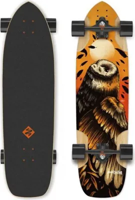 Produktbild von Streetsurfing Owl Kicktail 91cm Longboard