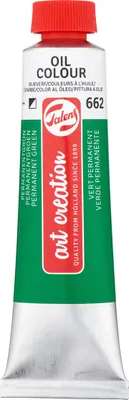 Immagine prodotto di Talens Art Creation colori ad olio, verde permanente, tubo 40 ml, 662