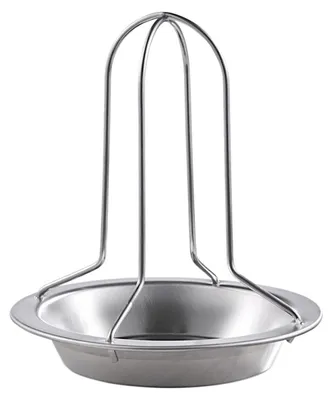 Image de Gril rôtissoire à poulet rôtissoire à volaille support à poulet rôti four BBQ