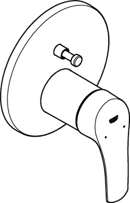 Produktbild von GROHE Eurosmart, Chrom