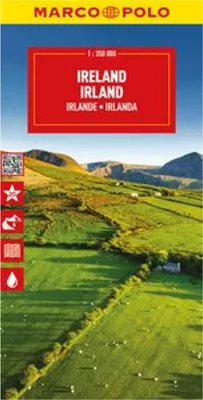 Productafbeelding van MARCO POLO wegenkaart Ierland, schaal 1:350.000