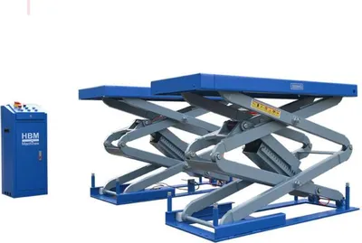 Produktbild von HBM Einbau-Hydraulik-Scherenhebebühne mit pneumatischer Auslösung 3500 kg
