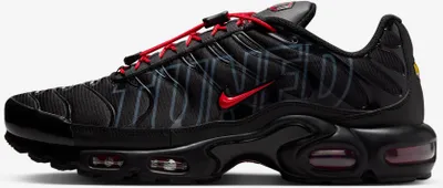 Produktbild von Nike Air Max Plus "Tuned Air Black Red" Schwarz, Größe: 47