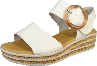 Produktbild von Gabor Keilsandaletten Nappa Nava Damen 31353337353931 Weiß 38 1/2 EU