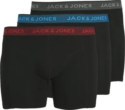 Obrázok produktu pre Jack & Jones 12211666_2042_1139000_XXXL, Spodná bielizeň, Trenírky, Dospelý, Samec, Čierna, Asphalt