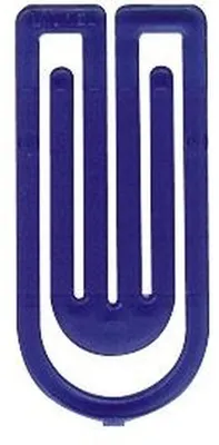 Produktbild von Büroklammern King Klip 32mm VE=100 Stück kristallblau