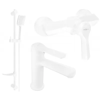 Obrázok produktu pre Mexen Sabre DF62 sprchová súprava, biela- 72104DF62-20