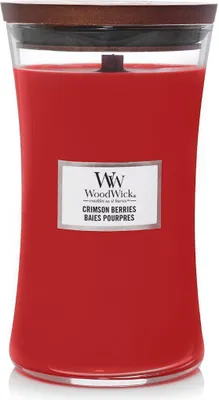 Zdjęcie produktu dla WoodWick Crimson Berries vonná svíčka s dřevěným knotem 609,5 g
