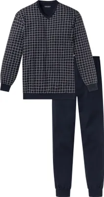 Produktbild von Schiesser Herren Schlafanzug lang dunkelblau 27  ST