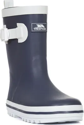 Obrázek produktu pro Dětské gumové holínky Trespass Trumpet TP453 (34 EU) (námořnická modrá)