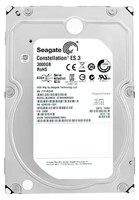 Produktbild von Seagate ST3000NM0023 3TB 128Mb Cache 7200Rpm Sas II 3,5" Zoll