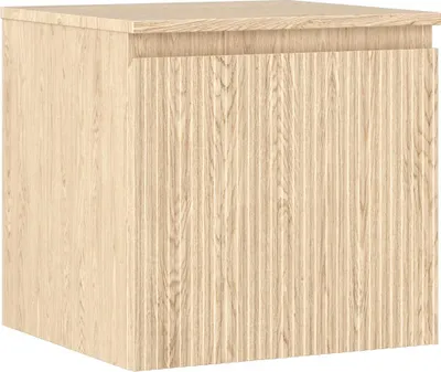 Immagine prodotto di Mexen Rivel mobile bagno sottolavabo 50 cm con piano, 1 cassetto, scanalato, rovere - 91A20-05047-1-BFC81