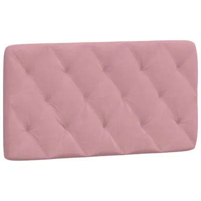 Obrázok produktu pre vidaXL Vankúš na čelo postele ružový 100 cm zamatový