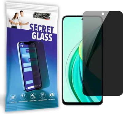 Zdjęcie produktu dla Szkło prywatyzujące GrizzGlass SecretGlass dla Honor 90 Smart