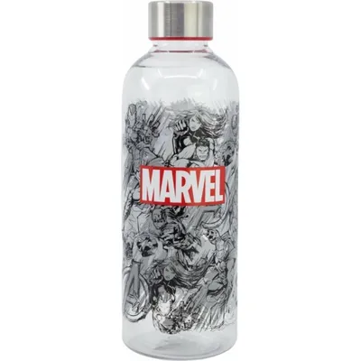 Imagen del producto de Botella de plástico para niños, 850 ml, botella de agua con motivos infantiles