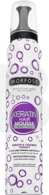 Produktbild von Morfose Haarschaum Perfekter Halt Schäumendes Haar Volumen Keratin 200 ml