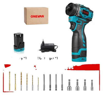 Obrázek produktu pro Akumulátorový šroubovák, bezkartáčový motor, točivý moment 80 N·m, sada 1 baterie