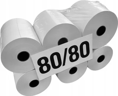 Zdjęcie produktu dla Rolka termiczna 80 mm x 80 m 6 szt.