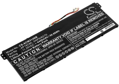 Produktbild von TECHTEK Laptop Akkus Kompatibel mit [Acer] Aspire 5 A514-52-58U3, Chromebook 314 C933, Chromebook 314 C933-C0FR, Chromebook 314 C933-C2QR, Chromebook