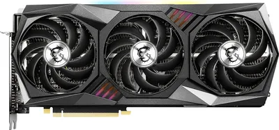 Produktbild von MSI GAMING RTX 3080 Z TRIO 10G LHR, GeForce RTX 3080, 10 GB, GDDR6X, 320 Bit, 7680 x 4320 Pixel, PCI Express 4.0