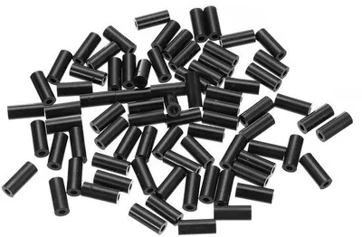 Immagine prodotto di Distanziatori in plastica per assemblaggio elettronico - Materiale non conduttivo - 3,2 x 7 x 18 mm - Nero