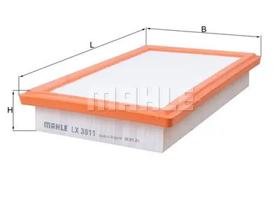 Produktbild von Luftfilter MAHLE LX 3811 passend für MERCEDES-BENZ C-Klasse T-modell (S205) Filtereinsatz